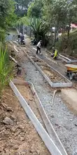 Avanzan obras de infraestructura en la vereda Montañuelas, en El Saladito