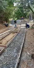 Avanzan obras de infraestructura en la vereda Montañuelas, en El Saladito