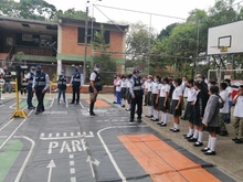 La seguridad vial se tomó el Politécnico Municipal John F. Kennedy