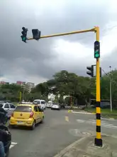 Red semafórica de Cali ya está funcionando en un 94%