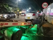 Por la gobernabilidad y seguridad vial, se dispuso un robusto operativo la noche del viernes