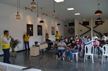 EMRU socializa obras en ‘Ciudad Paraíso’ a los habitantes del sector