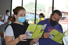 EMRU socializa obras en ‘Ciudad Paraíso’ a los habitantes del sector