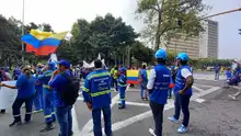 Plantón recicladores 4