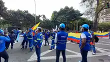 Plantón recicladores 3