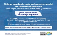 Se abre convocatoria de empleo en Ciudad Paraíso 
