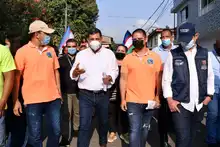 Comunidad del barrio Calima destaca el compromiso de la institucionalidad con las "Obras de Corazón"