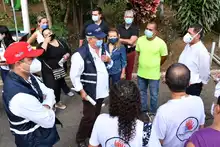 Comunidad del barrio Calima destaca el compromiso de la institucionalidad con las "Obras de Corazón"