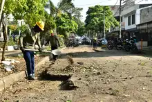 Comunidad del barrio Calima destaca el compromiso de la institucionalidad con las "Obras de Corazón"