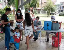 Vacunación extramural, la principal estrategia para aumentar coberturas en Cali
