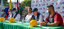 Habitantes del barrio Calima evaluaron la remodelación de sus vías