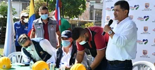 Habitantes del barrio Calima evaluaron la remodelación de sus vías