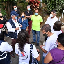 Habitantes del barrio Calima evaluaron la remodelación de sus vías