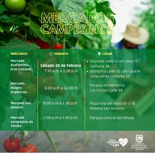 Este fin de semana lo fresco, natural y orgánico se tomará Cali