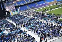 7000 esperanzas de vida se tomaron el Pascual Guerrero para comprometerse con “Todas y todos a estudiar”