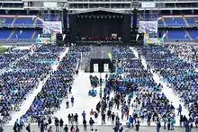 7000 esperanzas de vida se tomaron el Pascual Guerrero para comprometerse con “Todas y todos a estudiar”
