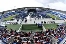 7000 esperanzas de vida se tomaron el Pascual Guerrero para comprometerse con “Todas y todos a estudiar”