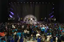 Un espectáculo musical cerró la noche de juramento del programa Todas y Todos a Estudiar