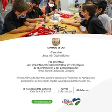 33 Puntos de Apropiación Digital funcionarán en Cali