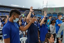 Todas y todos a estudiar, crónica de un emotivo juramento público