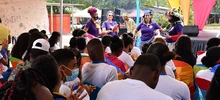 Carnaval Ambiental en el renovado Humedal Isaías Duarte Cancino 