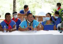 En diálogo con el alcalde Ospina el Cabildo Kofán presentó su Proyecto de Vida