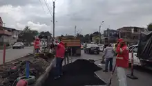 Con acciones inmediatas, grupo operativo de Infraestructura recupera la malla vial en Cali