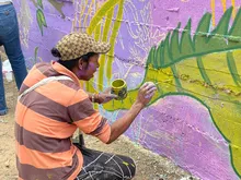 El barrio Bataclán: comprometido con el embelleciendo del territorio y la trasformando casa común 