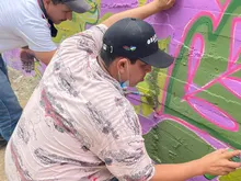 El barrio Bataclán: comprometido con el embelleciendo del territorio y la trasformando casa común 