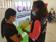 En febrero, más de 500 personas fueron sensibilizadas sobre prevención de violencia intrafamiliar