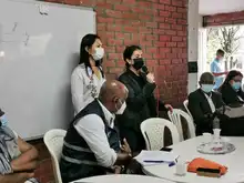 MEN atendió llamado para dialogar con la comunidad sobre el retraso en obras de infraestructura