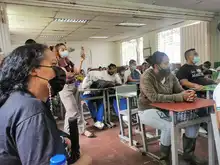 MEN atendió llamado para dialogar con la comunidad sobre el retraso en obras de infraestructura
