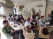 Bienestar Social llegó a Playa Renaciente para construir plan de trabajo