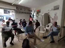 Bienestar Social llegó a Playa Renaciente para construir plan de trabajo