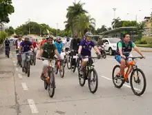bicicleteada por la seguridad e integridad de las mujeres y niñas 