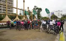 bicicleteada por la seguridad e integridad de las mujeres y niñas 