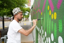 Cali Florece, un mural inspirado en las mujeres caleñas