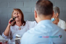 Secretaría de Deporte de Cali celebró Día Internacional de la Mujer con los adultos mayores