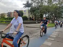 Planeación Municipal llega en ‘bici’ a la Alcaldía