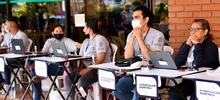 Los caleños madrugaron a votar masivamente 