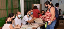 Los caleños madrugaron a votar masivamente 