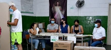 Los caleños madrugaron a votar masivamente 