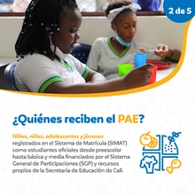 Infografía - Quienes reciben el PAE
