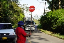Infraestructura realizó mantenimiento vial en los corregimientos caleños