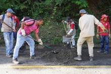 Infraestructura realizó mantenimiento vial en los corregimientos caleños