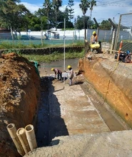 Continúan obras en la ampliación de la carrera 80