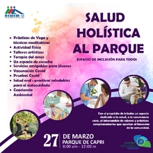 Salud Holística al Parque, este domingo en Capri