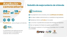 Volante Ampliación Convocatoria