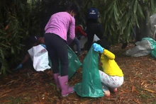 Comunidad de Altos de Santa Elena oxigenó el río Meléndez