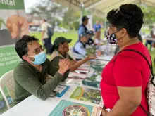 Cuídate Ve: una jornada de servicio, unión familiar y arte, presente en la comuna 21